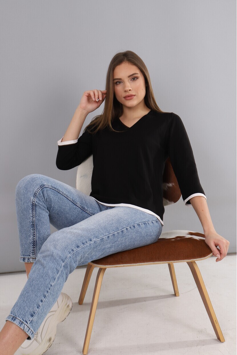 Kol Ve Etek Ucu Beyaz