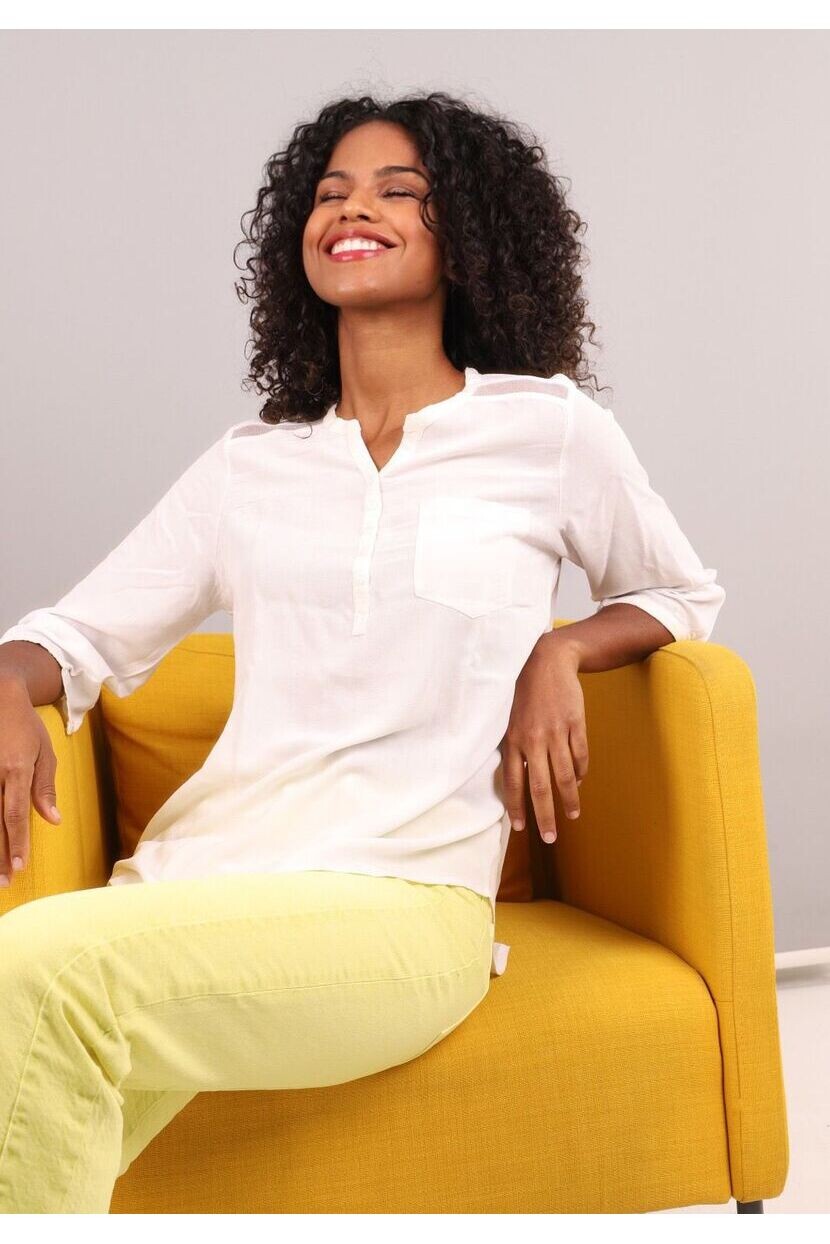 Omuz Sim Detaylı Gömlek