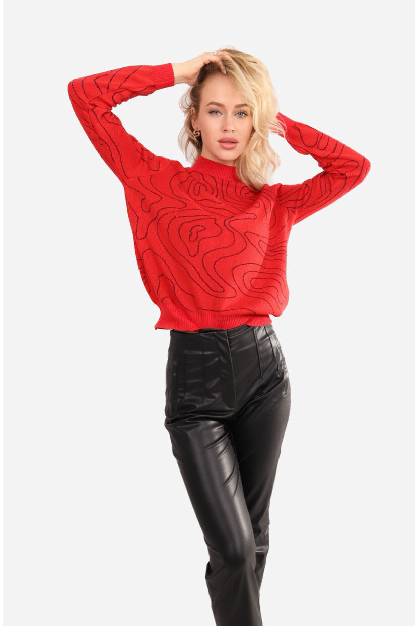 SİM DESENLİ TRİKO