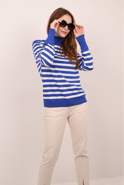 BASIC BALIKÇI YAKA TRİKO KAZAK