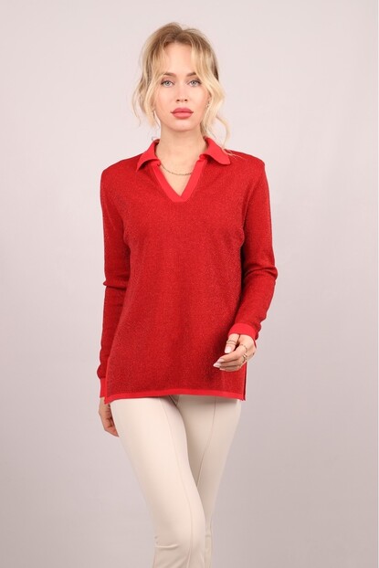 SİMLİ POLO YAKA TRİKO