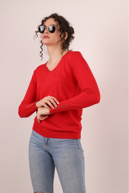 V YAKA BASIC TRİKO KAZAK